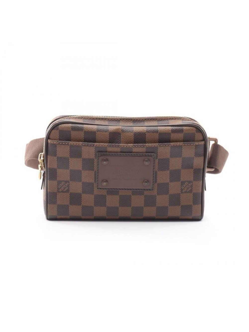 Louis Vuitton Waist Bag Brooklyn Damier Ebene Leather